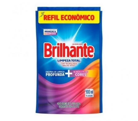 JABON LIQUIDO BRILHANTE LIMPIEZA TOTAL 900ML