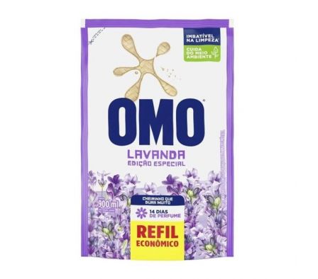 DETERGENTE EN LIQUIDO OMO LAVANDA 900ML