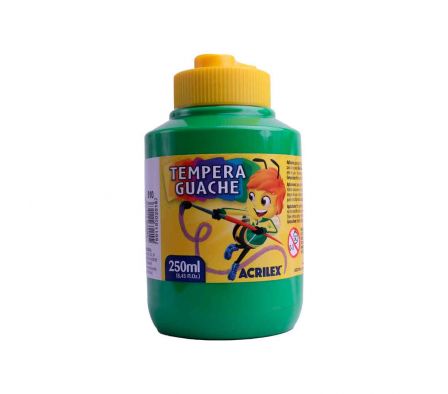 TEMPERA ACRILEX  GUACHE VERDE X250 GRS 