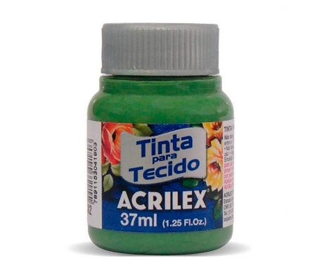 TINTA P/TEJ.ACRILEX MATE VERDE GRAMA 37ML N°582