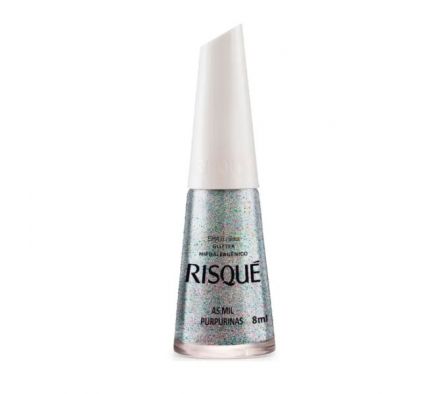 ESMALTE RISQUE S/BL MIL PURPURINAS GT 8ML