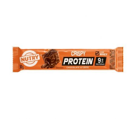 BARRA DE CEREAL NUTRY CRISPY PROTEIN CHOCOLATE 30G