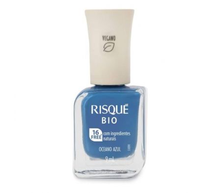 ESMALTE RISQUE S/BL BIO OCEANO AZUL CR 9ML