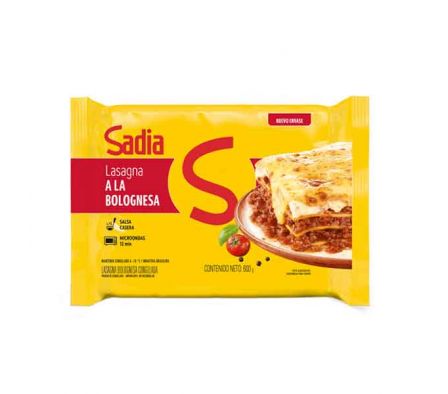 SADIA LASAGÑA A LA BOLOHNESA 650 GR