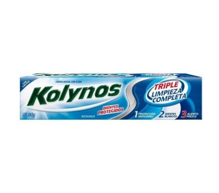 CREMA DENTAL KOLYNOS FRESCURA 123 90 G