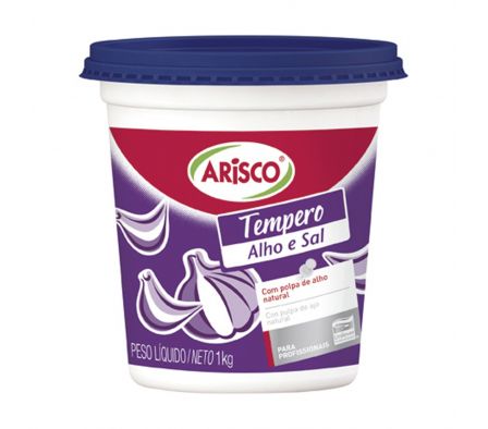 SALSA TEMPERO ARISCO AJO Y SAL 1 KG