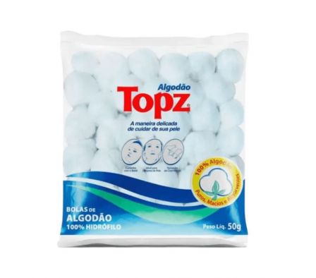 PELOTITA DE ALGODÓN TOPZ 50GR 