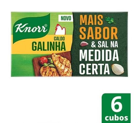 CALDO DE GALLINA KNORR 6CUBOS 57GR