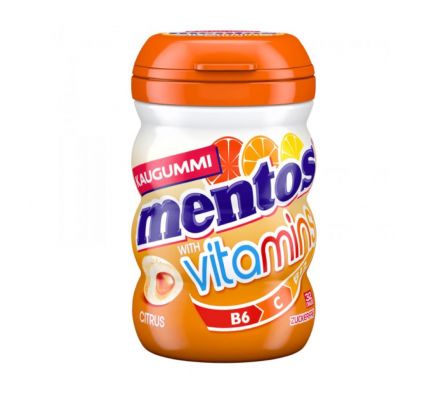 GOMA DE MASCAR MENTOS VITAMINS 48GR