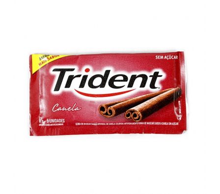 CHICLE TRIDENT SABOR CANELA
