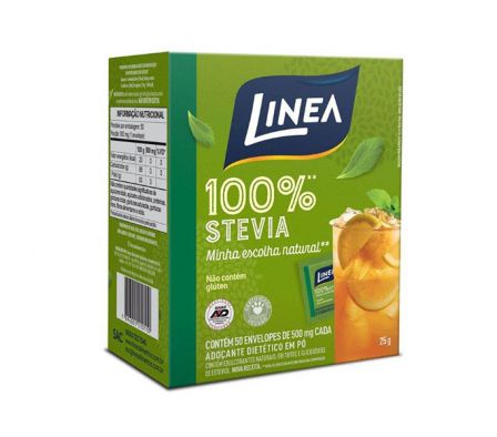 EDULCORANTE LINEA EN POLVO 100% STEVIA 50 BOLS