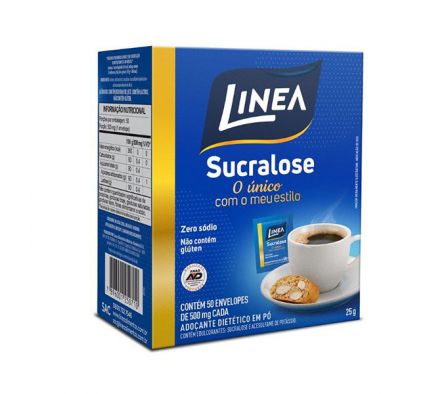 EDULCORANTE LINEA EN POLVO SUCRALOSA 50 BOLSI