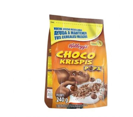 CEREALES CHOCO POPS 240 GR. E/BOLSA
