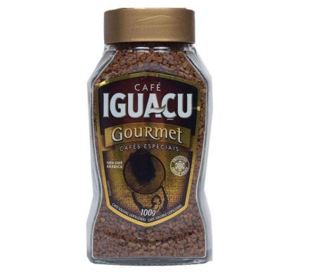 CAFE IGUACU SOLUBLE GOURMET VIDRIO 100GR