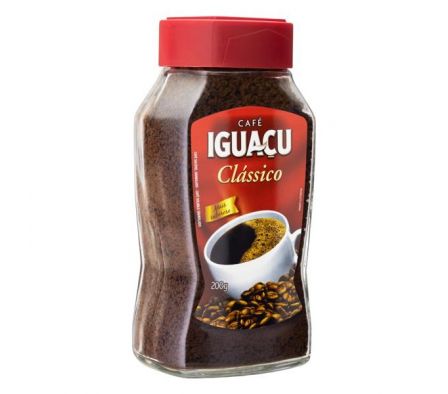 CAFE IGUACU SOLUBLE VIDRIO 200GR