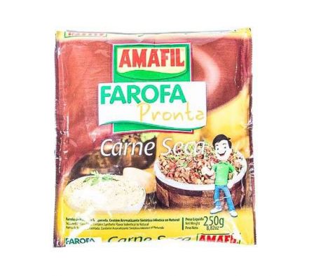 FAROFA AMAFIL MAND CARNE SECA 250GR