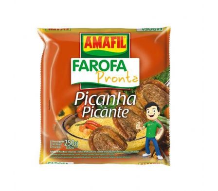 FAROFA AMAFIL PICANHA PICANTE 300GR