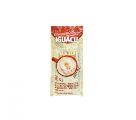 CAFE IGUACU CAPPUCCINO VAINILLA SACHET 10GR