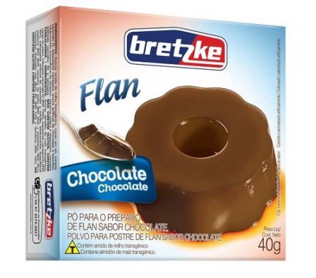 FLAN DE CHOCOLATE  BRETZKE 40 GR 