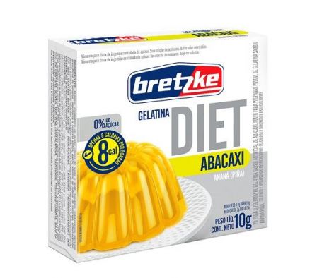 GELATINA BRETZKE- DIET PIÑA 10GR