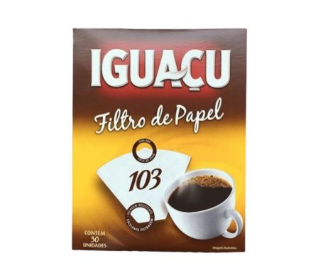 FILTRO DE PAPEL IGUAÇU Nº 103 C/30UND