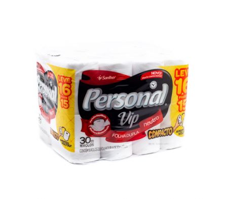 PAPEL HIG.PERSONAL VIP D.H. X30 MTS PAGUE 15 L. 16