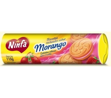 NINFA GALLETITA RELLENO FRUTILLA 110GR *40
