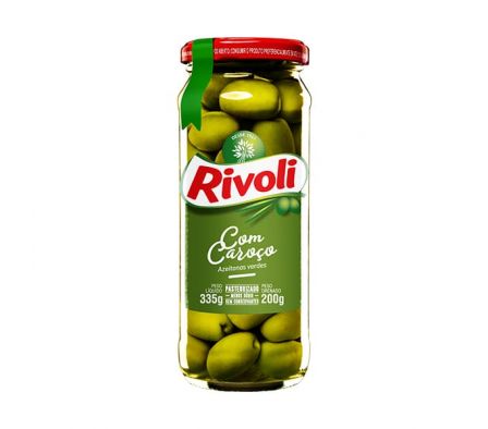 ACEITUNA VERDE RIVOLI 200 GR.