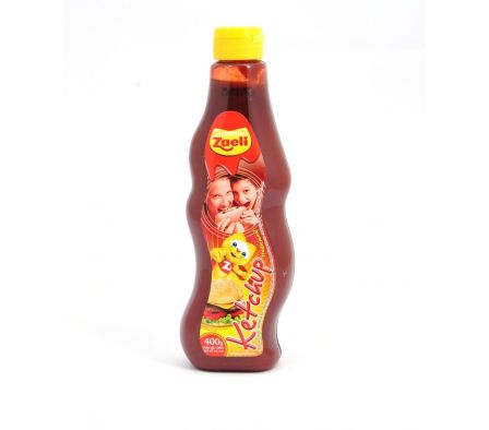 KETCHUP ZAELI FRASCO 400GR