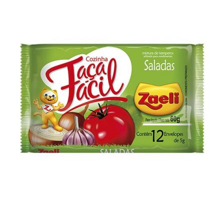 MEZCLA CONDIMENTO ZAELI FACIL ENSALADA 60GR 