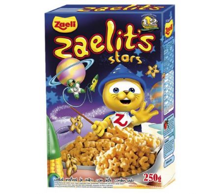 CEREAL ZAELI ZAELITS STARS 240GR
