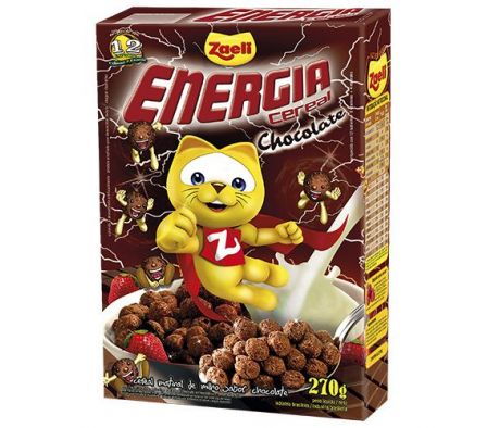 CEREAL ZAELI MATINAL ENERGIA CHOCOLATE 270GR