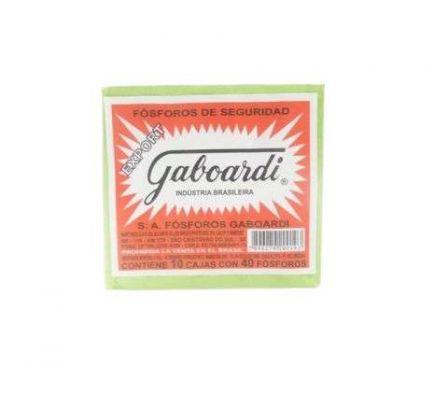 GABOARDI FOSFORO PAQ. DE 10 CAJITAS