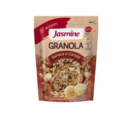 GRANOLA INTEGRAL JASMINE PLÁTANO Y CANELA 250G