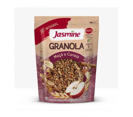 GRANOLA INTEGRAL JASEMINE MANZANA Y CANELA 250G