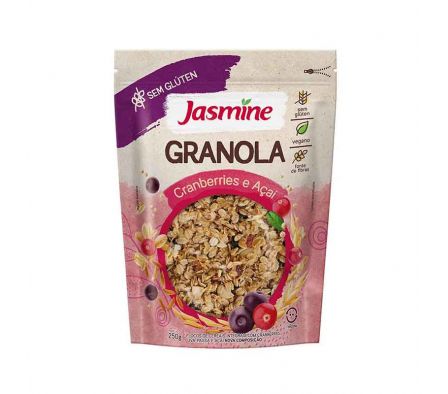 GRANOLA SIN GLÚTEN ARANDANOS Y ACAI JASMINE 250G