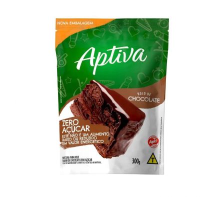 MEZCLA DE TORTA APTIVA CERO AZÚCAR CHOC SUIZO 300G