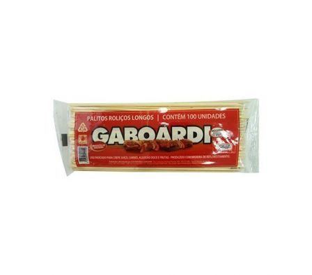 GABOARDI PALITO P/ASADITO 100 UN 