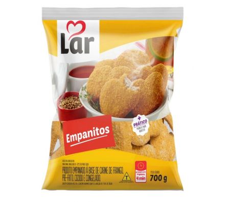 NUGGETS LAR EMPANITOS CONG PRECOCIDO 700GR