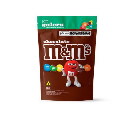 CHOCOLATE M&M'S SACHET 132GR