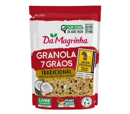 GRANOLA DA MAGRINHA 100% INTEGRAL TRADICIONAL 250G
