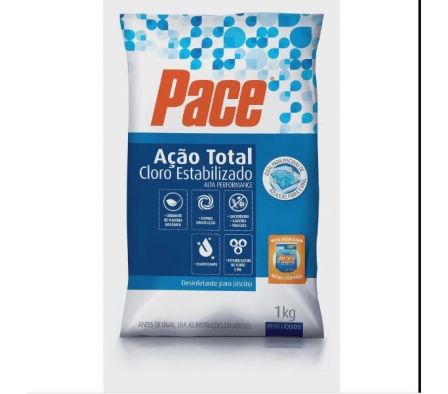 CLORO PACE GRANULADO  P/PISCINA 1 KG