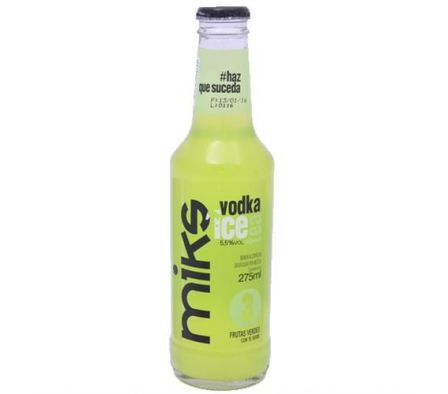 VODKA MIKS ICE LIMON JENGIBRE Y TE BLANCO N5 275ML