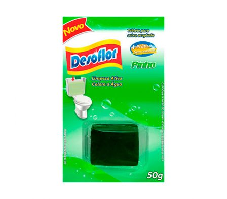 TABLETA DESOFLOR P/INODOROS PINO 50GR