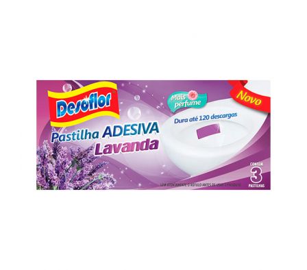 PASTILLA ADHESIVA DESOFLOR LAVANDA 3UN