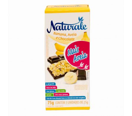 NATURALE BARRA CEREAL BAN,AVE Y CHOCOLATE 25GR