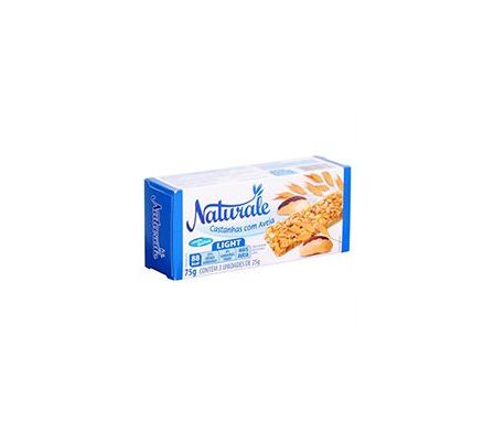 NATURALE BARRA CEREAL LIGHT CAST. Y AVENA 25GR