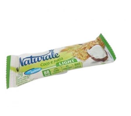 NATURALE BARRA CEREAL LIGHT COCO Y AVENA 25GR