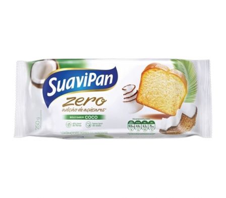 BUDIN SUAVIPAN LIGHT S/ ADIC.DE AZUCAR COCO 250 GR