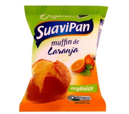 MUFFINS SUAVIPAN DE NARANJA ORGANICO 40GR